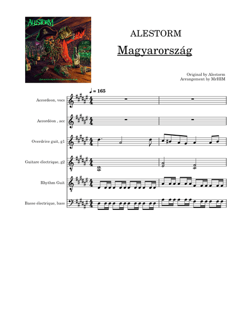 Magyarország (Hungary) - Alestorm