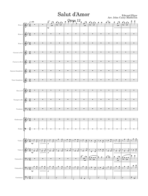 Salut d'amour, Op.12 - Edward Elgar