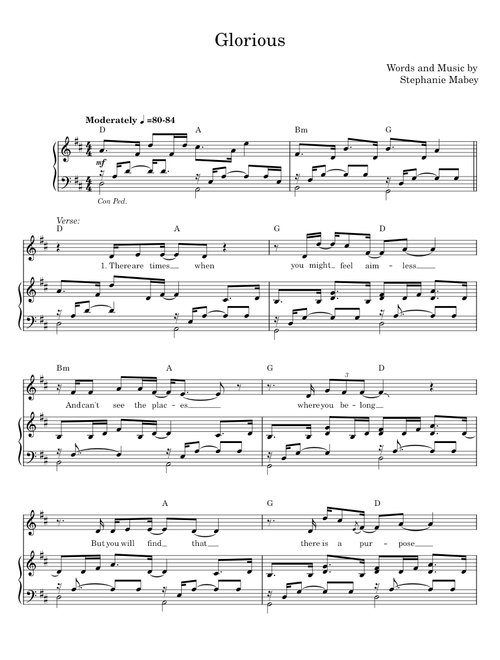 Glorious - Stephanie Mabey