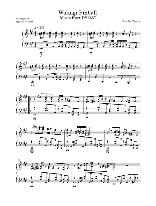 Waluigi Pinball (Mario Kart DS OST)