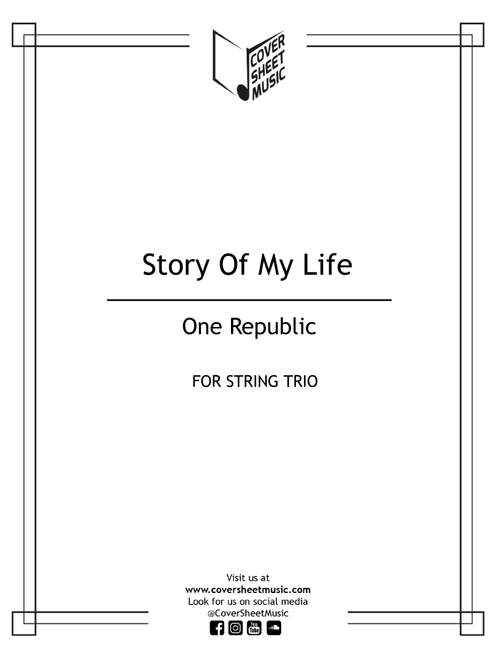 Story Of My Life (Arr. Jose Quintana) - One Direction (String Ensemble)