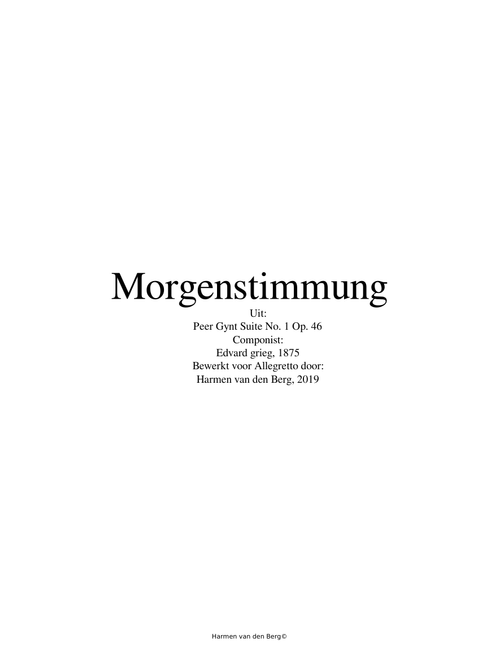 Morgenstimmung