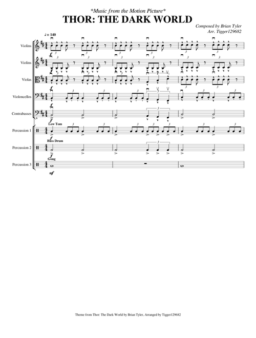 Thor: The Dark World String Orchestra