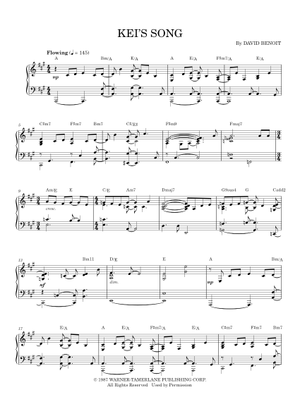 kei's song Sheet Music with Chords for Piano (Solo) easy | MuseScore.com