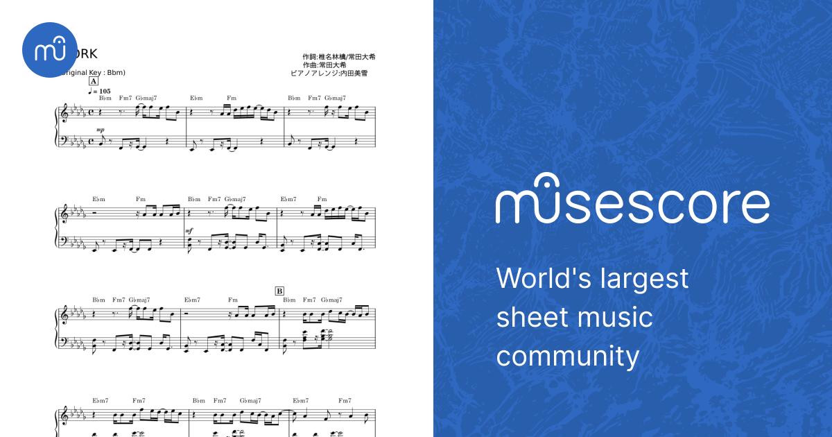 Work - millennium parade × 椎名林檎 Sheet Music with Chords for
