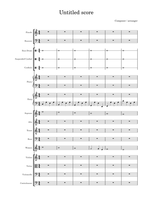 Canon in D, Pachelbel – Unknown author