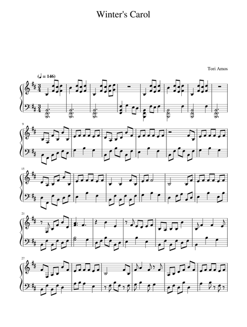 Winter's  Carol – Tori Amos