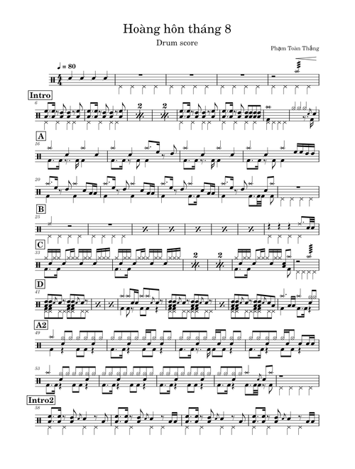 Hoàng Hôn Tháng 8 – Phạm Toàn Thắng
