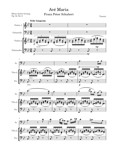 Schubert - Ave Maria