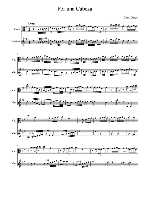 Tango Por Una Cabeza – Carlos Gardel