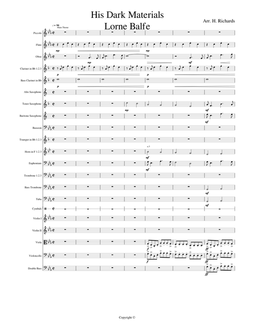 His Dark Materials - Score  extended  incl Season 2