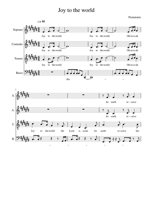 Joy to the world (PTX Version)