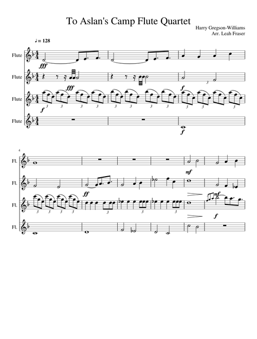 Narnia Flute Quartet