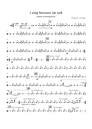 Play Official version of I Sing Because I'm Happy Sheet Music by Rollo ...