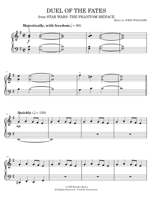 score (Easy Piano)