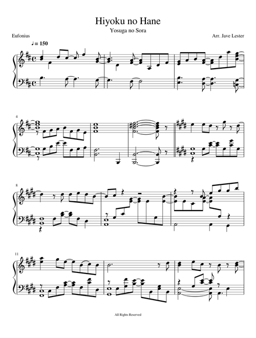 Hiyoku no Hane - Yosuga no Sora (Full)