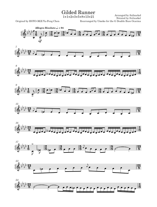 Gilded Runner – Yu-Peng Chen (Bb3-F5)