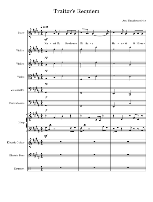 Traitor's Requiem (Full Arrangement) - Yugo Kanno