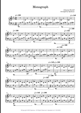 ■Baron☆■ピアノ譜オーダー■ poron poron □Baron☆□ピアノ譜オーダー□ poron poron □Baron☆様専用□