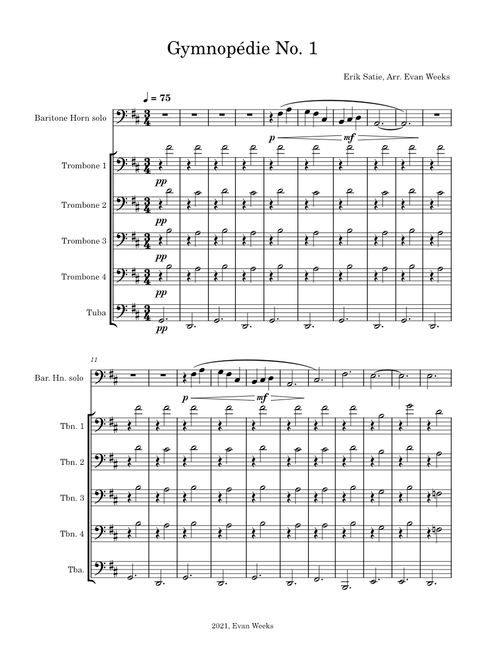 Gymnopedie No. 1 - Erik Satie