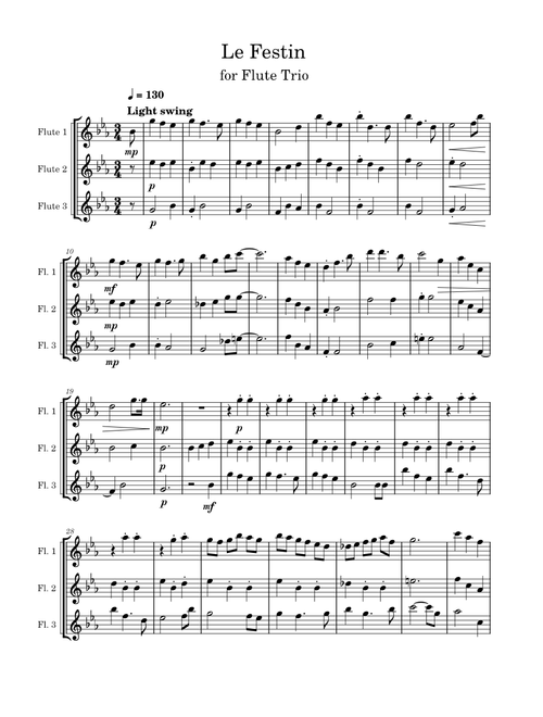Le Festin – Michael Giacchino