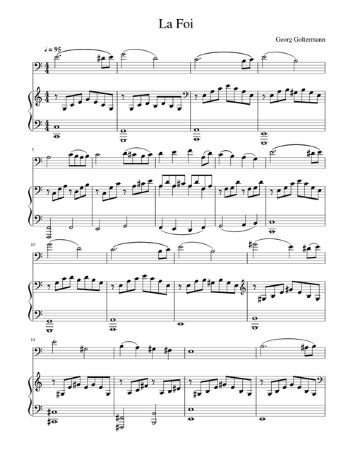 La Foi ( Cello & Piano )