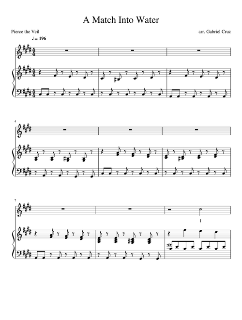 A Match Into Water - Pierce The Veil