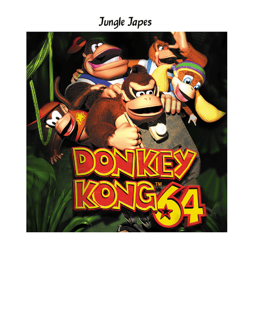 Jungle Japes - 50 FOLLOWER SPECIAL
