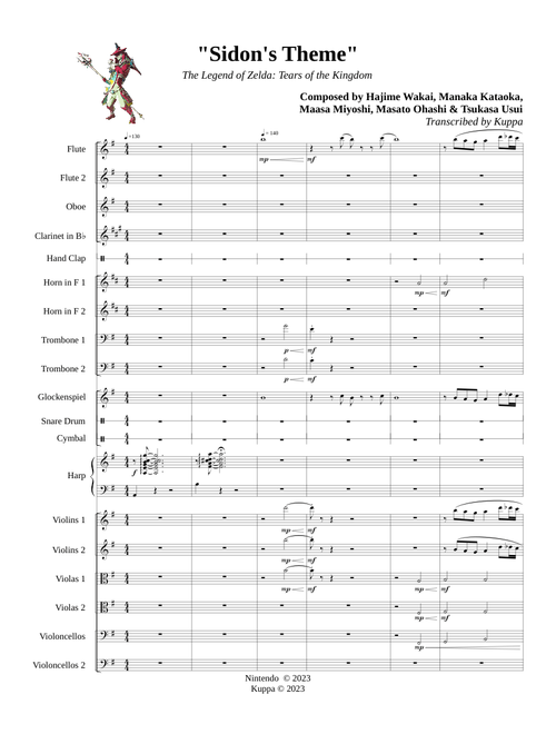 Sidon's Theme | The Legend of Zelda: Tears of the Kingdom