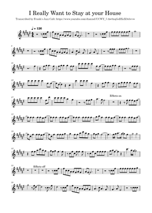 I REALLY WANT TO STAY AT YOUR HOUSE – Rosa Walton I Really Want to Stay at your House