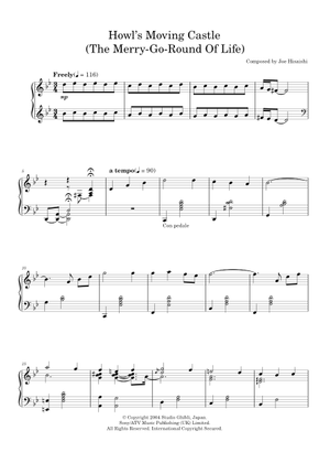 Merry Go Round of Life(人生のメリーゴーランド) - Joe Hisaishi