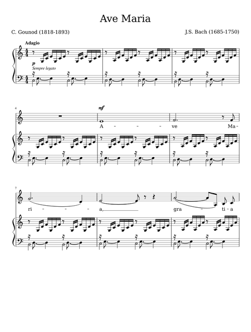 Ave Maria - Bach/Gounod