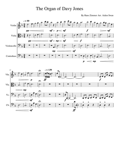 Davy Jones Theme – Hans Zimmer