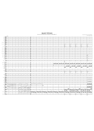 Spider-Man Theme Song Pep-Band Arrangement Sheet Music for