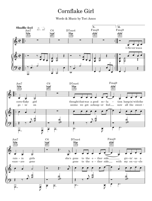 Cornflake girl - Tori Amos
