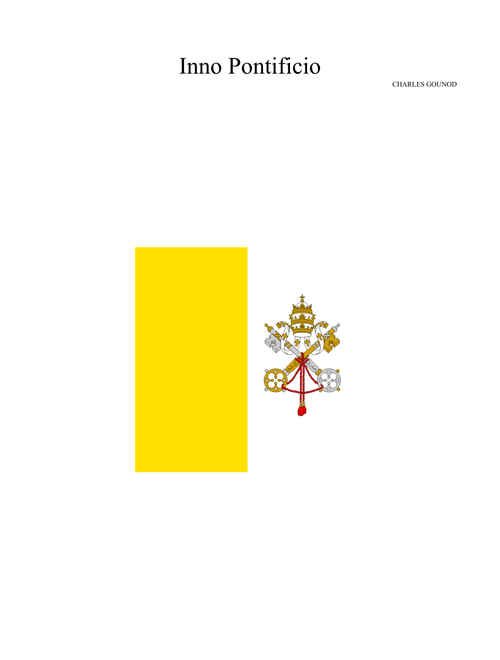 Inno Pontificio. Banda marcial