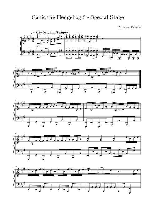 Sonic the Hedgehog 3 - Special-Stage