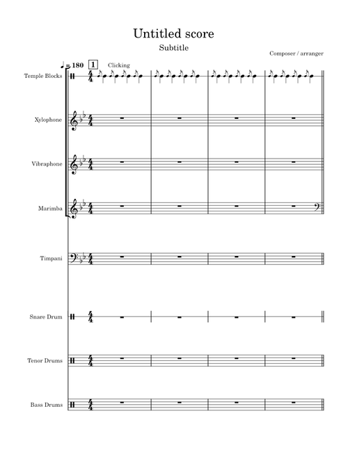 Boston 2025 - Opening Percussion [Vic Firth Learn the Music] – Coincadink