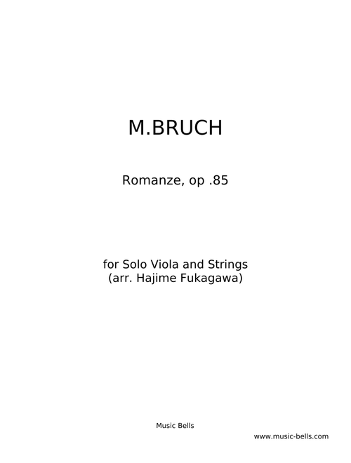 Romanze, Op.42 - Max Bruch