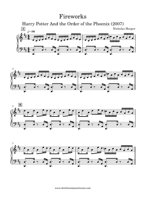 Free Harry Potter sheet music | Movie and TV hub | Download PDF or