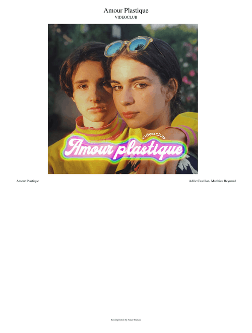 VIDEOCLUB - Amour Plastique