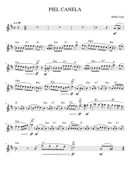 Piel canela – Trio Los Panchos Piel Canela
