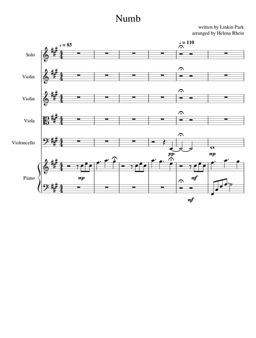 Numb by Linkin Park