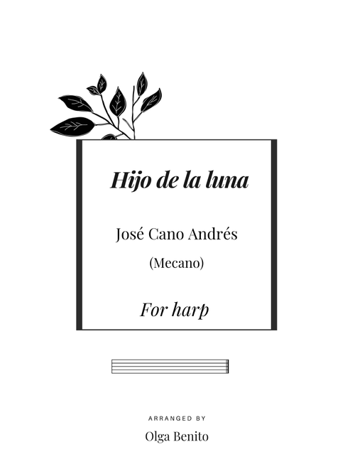 Hijo De La Luna (Arr. Olga Benito) - Sarah Brightman (Harp)