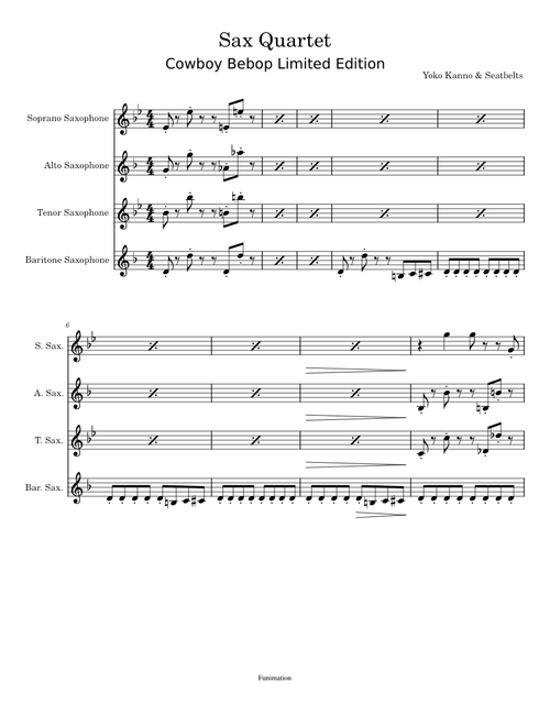 その他 COWBOY BEBOP BAND SCORE その他 COWBOY BEBOP BAND SCORE COWBOY BEBOP BAND SCORE