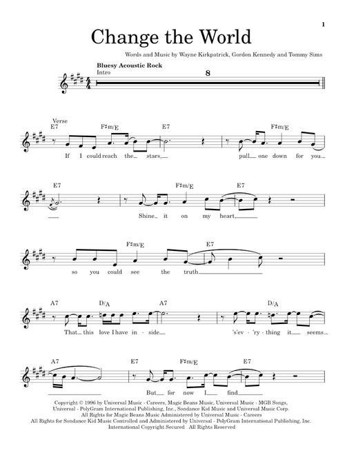 Change The World - Eric Clapton (Pro Vocal)