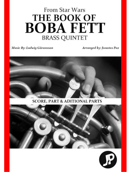 The Book Of Boba Fett Main Title Theme (Arr. Jonatas Paz) - Ludwig Goransson (Brass Ensemble)