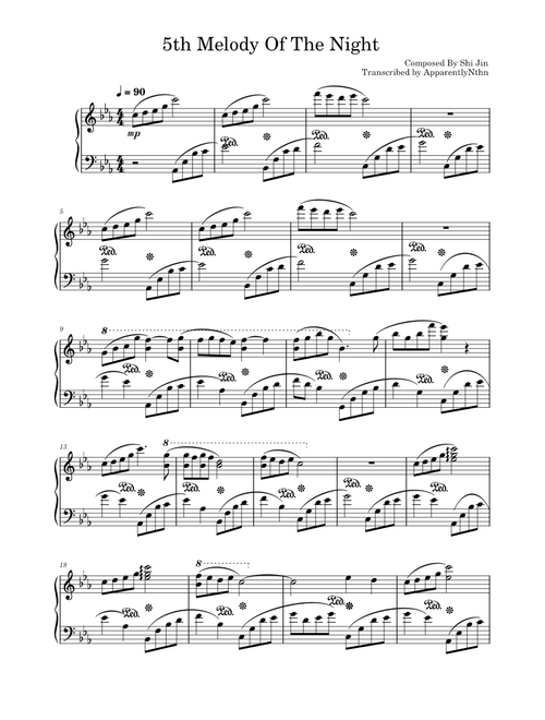 Melody of the Night 5 – Shi Jin 5th Melody Of the Night