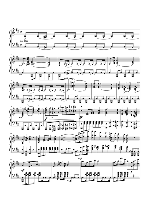 Beriot concerto 1 - Piano Accompaniment