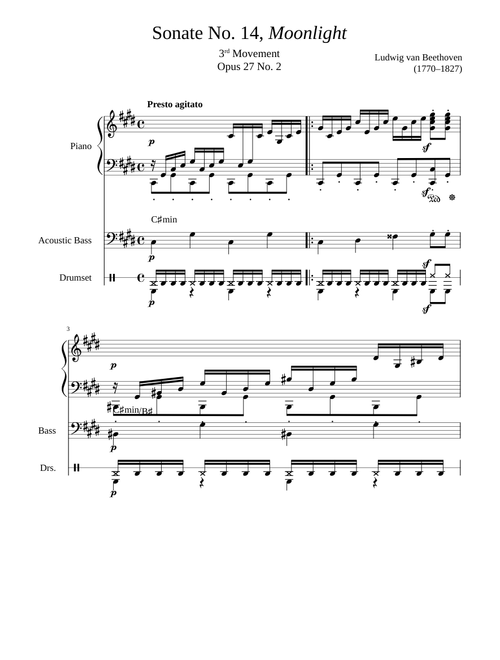 MoonlightSonata3rdMovJazzTrio